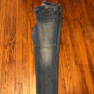 American eagle super stretch jeggings size 14 long
